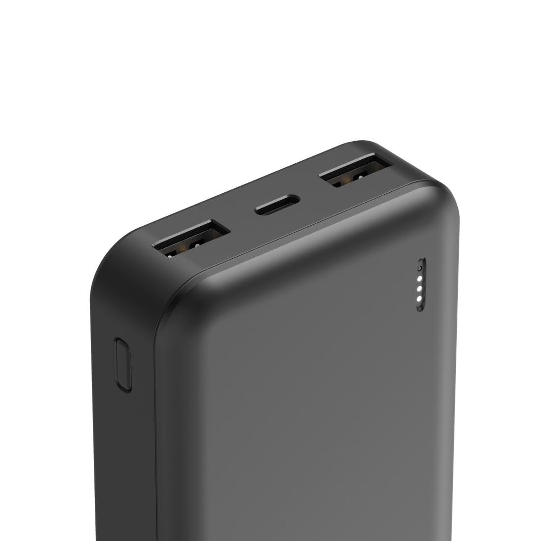 Hama Power Pack do ładowania telefonu 10000 mAh (powerbank, szybkie ładowanie, 2 x USB A, USB C, pojemny, lekki, mały, ładowarka) antracyt szary