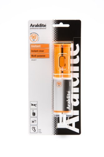 24ml Instant Clear Adhesive Syringe by Araldite