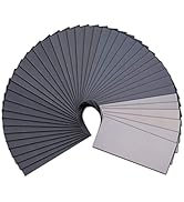 SIQUK 42 Pcs Wet and Dry Sandpaper Assorted 1000 1200 1500 2000 2500 3000 5000 7000 10000 High Gr...