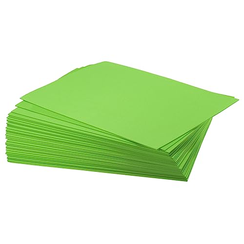 Image of uxcell EVA Foam Sheets Green 12 Inch x 9 Inch 2mm Thickness for Crafts DIY Pack of 30