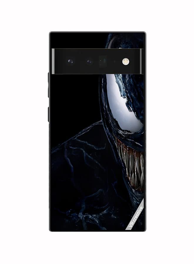 VR Creative Protective Case Cover For Google Pixel 6 Pro Venom Design Multicolour