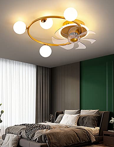 Ventilateurs de plafond silencieux à distance pour des nuits fraîches