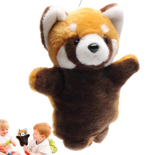 Raccoon Puppet, Cats Puppet Wrestler, Interactive Cat Wrestling Toy Plush Animal with Tough Padding for Boredom-Busting Training
