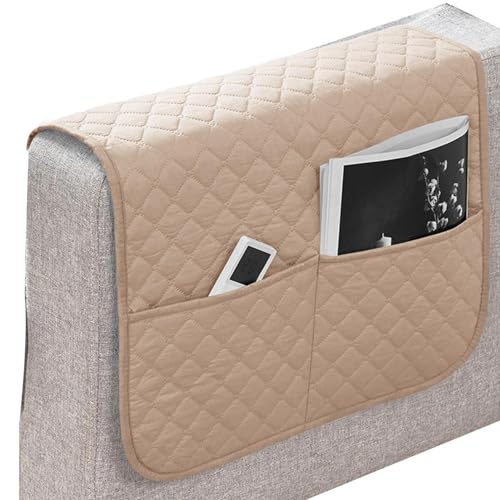 Bolsillo lateral reclinable y organizador de reposabrazos impermeable para sofa 8