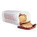 Rubbermaid Specialty Bread Keeper Food Storage Container , Red