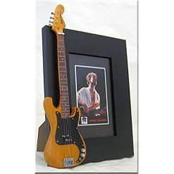 JOHN DEACON Miniature Cadre Guitare Photo QUEEN - Les Beatles, Paul McCartney, John Lennon, RIngo Starr, George Harrison