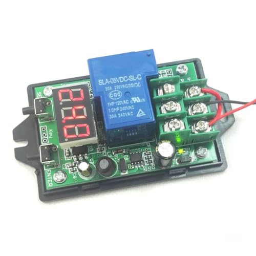 Monitor de voltaje DC 6-80V para solucionar sobrecargas usando interruptor de relé digital 6
