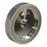 Mola CBN da 250 mm in nitruro di boro cubico per affilare i coltelli per smerigliatrice Tormek T8 250 mm di diametro x 50 mm di spessore x 12 mm di foro (Granularità 80#,angolo retto)