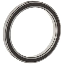 WJB 6806-2RS Deep Groove Ball Bearing, Double Sealed, Metric, 30mm ID, 42mm OD, 7mm Width, 1060lbf Dynamic Load Capacity, 815lbf Static Load Capacity