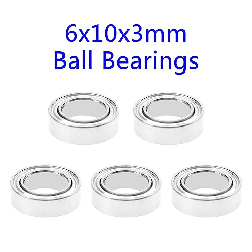 Share Goo HS160 15Pcs Sharegoo Ball Bearing Set 3X7X2Mm 2X5X2.5Mm 6X10X3Mm Compatible With Wltoys 1/28 K969 K979 K989-07 K989-08 K989-09 Rc Car Upgrade Parts thumb #4