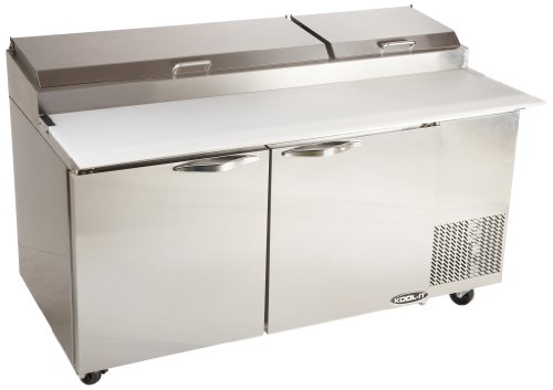 MVP Group KPT-67-2 Kool-It Stainless Steel Pizza Table with 5
