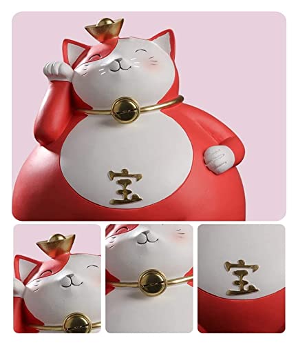 Tabletop opening of lucky cat decoration fortune cat room statue - 7