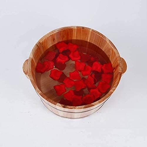 Baño de pies de madera de 21 cm para spa y masaje miniatura 2
