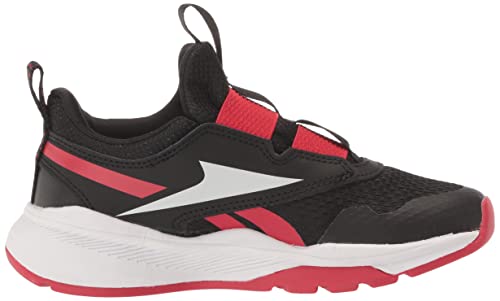 Reebok Boy's Xt Sprinter Slip On Running Shoe, Black/White/Vector Red, 13.5 Little Kid #TOP5