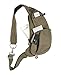 Rothco Vintage Canvas Crossbody Sling Bag – Compact Travel Shoulder Backpack 2L Storage, Olive Drab