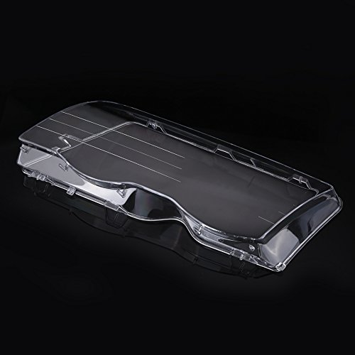 Lentille transparente pour phare E46 Série 3 4 portes en polycarbonate durable - 3
