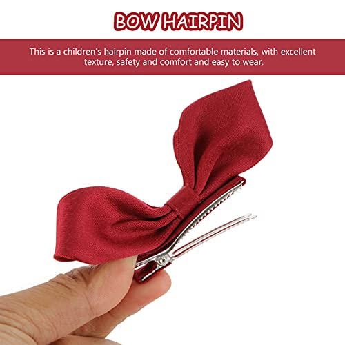 OSALADI 2 peças de presilhas de cabelo de laço adoráveis grampos de cabelo infantil gancho lateral l
