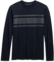 Vista 1 de Harley-Davidson Camiseta de rayas en el pecho para hombre - 99256-19VM
