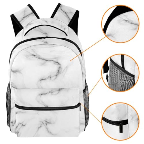 Sac de voyage décontracté en marbre multicolore pour weekends - 3