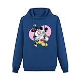 パーカー メンズ 長袖 ミッキーマウス ミニーマウス トレーナー プルオーバー 綿 トップス フード付き 柔らかい肌触り 大きいサイズ 春秋冬服 スウェット カジュアル 男女兼用 S-6XL
