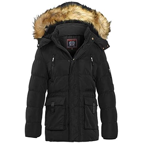 SS7 Boys Quilted Padded Parka Coat Cover