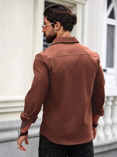 Image of Lymio Men Shirt || Solid Shirt for Man || Full Sleeve || Casual Style (Packs Also Available) (Utility)