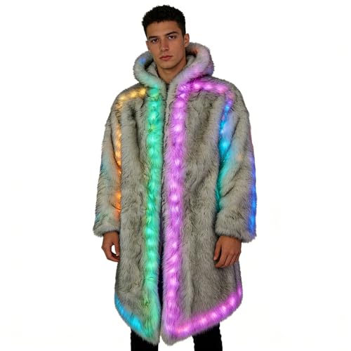 Luwint Veste lumineuse à LED pour homme - Batterie USB non incluse - Taille XL – vue 2
