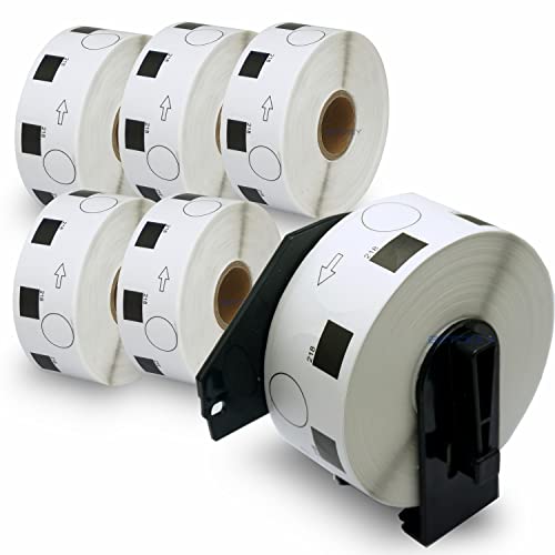 Étiquettes de rechange rondes DK-1218 BETCKEY 25,4 mm Brother QL