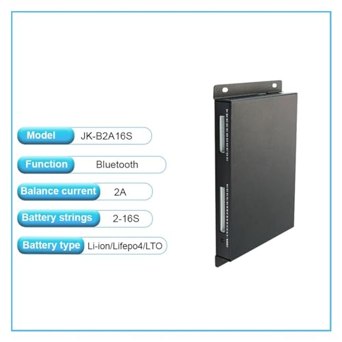 Ecualizador Inteligente Activo JK para Baterías Li-ion y Lifepo4, 8S a 24S, Corriente de Balanceo de 1A/2A/5A/10A, Comunicación Bluetooth y RS485 (JK-B2A16S) miniatura 2