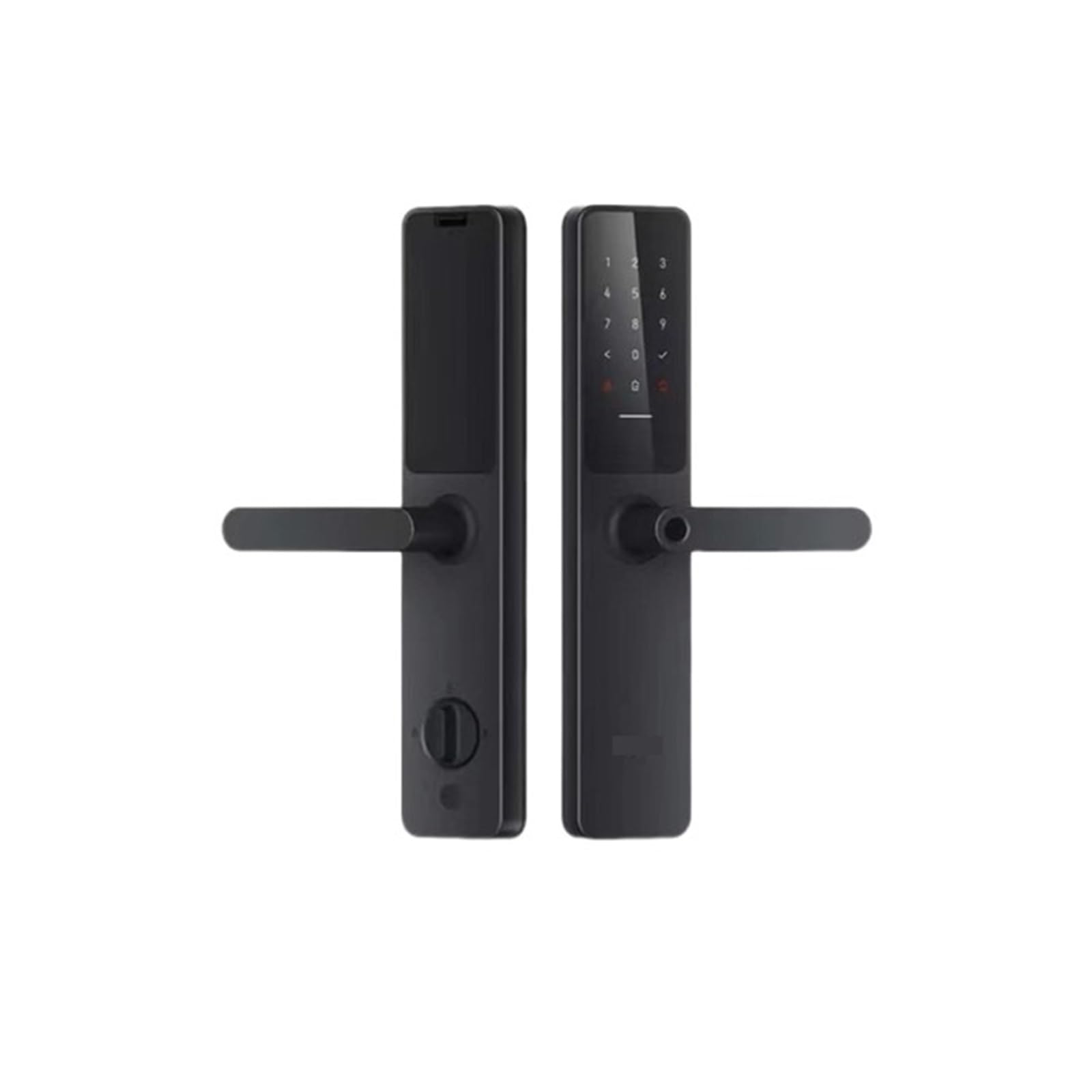 TEMKIN Smart Door Lock A100 Pro Zigbee Bluetooth 5.0 Compatible for Apple Homekey Unlock Fingerprint Unlock Work with Homekit Home (Color : 40-80mm)