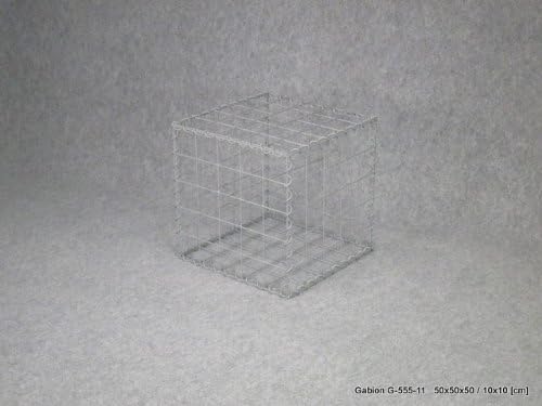 Gabion 50x50x50 cm Mesh 10x10 cm Wire 4mm
