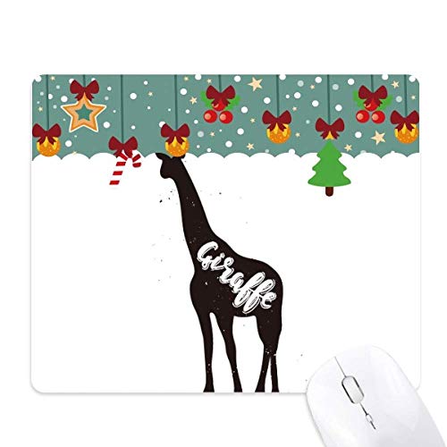 Tapis de souris girafe en caoutchouc pour supprimer les sauts de curseur laser