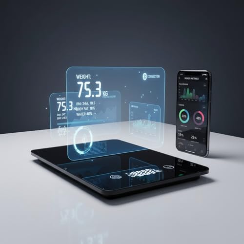 Image of SLO Digital Kitchen Weighing Scale 5kg | 1g High Precision | g /ml /oz /lb Units | Tare Function | Ultra Slim Design | LCD Display | Auto Off | 5 Years Warranty (Black)