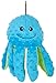 Petlou Dog Plush Toys,Interactive Stuffed Dog Squeaky Toys Chew Dog Toys for Medium Dog Small Large Dogs ,Dotty Friends Dog Toy (9 INCH, Dotty Friends-Octopus)