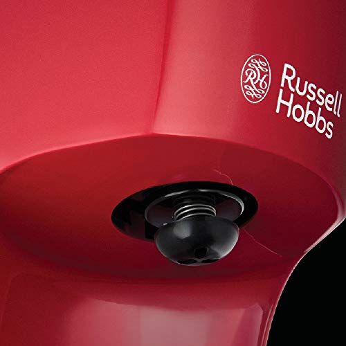 Russell Hobbs Textures - Cafetera de Goteo (Jarra Cafetera para 10 Tazas, Plástico Mate, 975W, Rojo) - ref. 22611-56 - Imagen 6