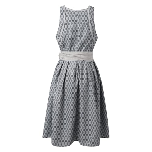 Robe de cocktail coupe midi pour femme style dirndl traditionnel de carnaval - 4