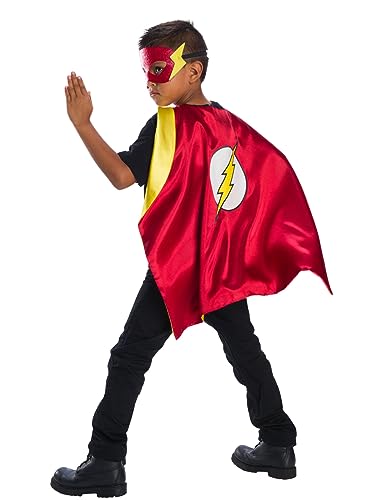 Flash Cape and Mask Set for Kids - DC Comics