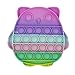 PAIDE P Fidget Toy Pop it .Giocattoli Antistress, Push Pop Bubble Sensoriale. Rilassante, autismo, allevia l'ansia. Bambini e Adulti. (Gufo)