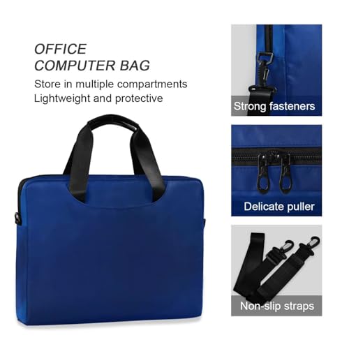 Maletín portátil para laptop 15.6 pulgadas azul degradado miniatura 6