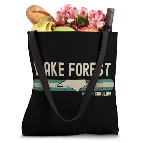 Bolsa Tote estilo vintage Wake Forest NC miniatura 4