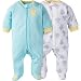 Gerber Baby 2 Pack Zip Front Sleep 'n Play, New Duck, 3-6 Months