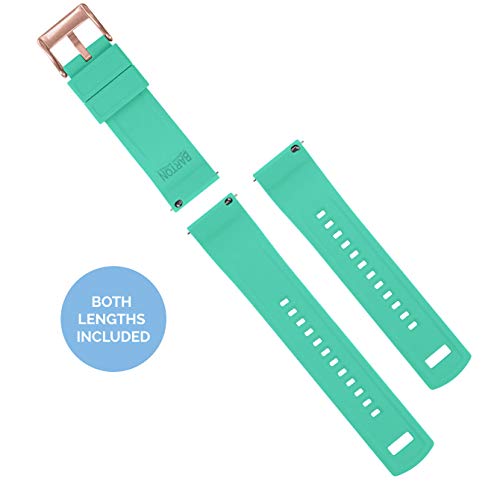 Image of BARTON Elite Silicone Watch Bands - Gold Buckle Quick Release