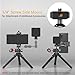 Leaplumin 2-in-1 Cold Shoe Ball Head for Phone Mount, 360°Rotating Metal Cold Shoe Ball Head Camera Mount for 1/4” & 3/8” Tripod/Monopod/DSLR Camer/Phone Mount/Tablet Mount-Max Load 3kg/6.6lb