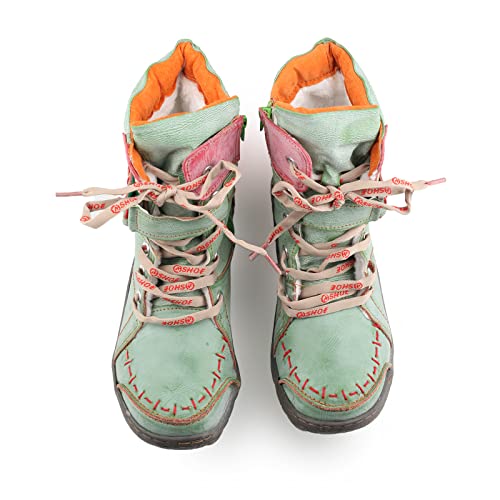 Bottes de neige chaudes femme bottes d'hiver doublées confortables froid
