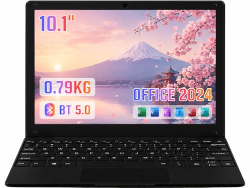 �m�[�g�p�\�R�� 10.1�C���` �y�� ���^ ��0.79kg Windows 11 office2024/�m�[�gpc �z���C�g ���^ �R���p�N�g/�~�j�m�[�gpc 8GB������ ��e��/�p�\�R�� ������/800*1280 IPS/USB3.0/USB2.0/��