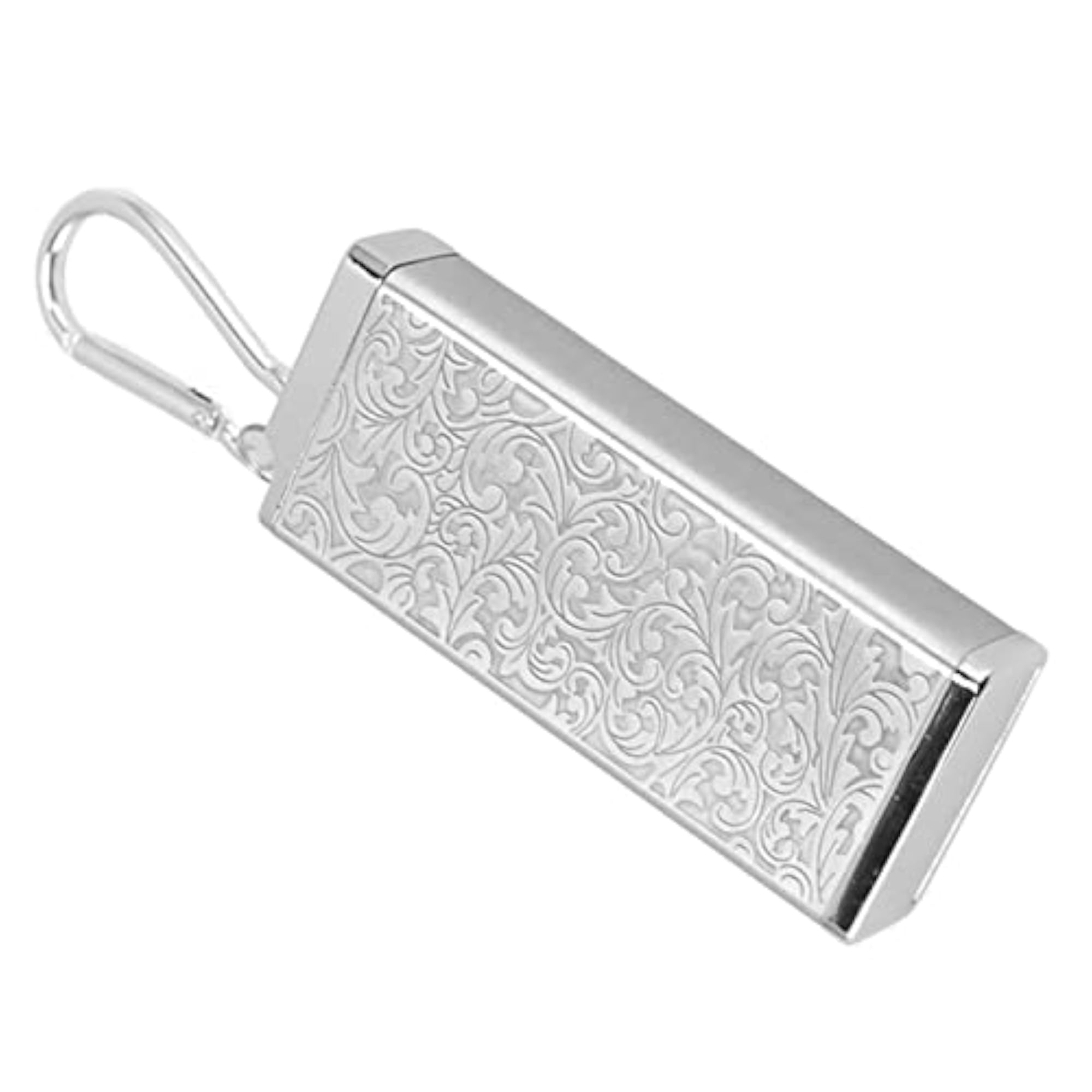 Portable Cigarette Box with 3D Carving Fireproof Design