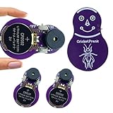 クリケットノイズメーカーいたずら、大人用隠れいたずらノイズメーカー、3パックのブンブンいたずら迷惑おもちゃ、長いバッテリー寿命、パーティー、オフィス、自宅、学校、車に最適 (パープル)