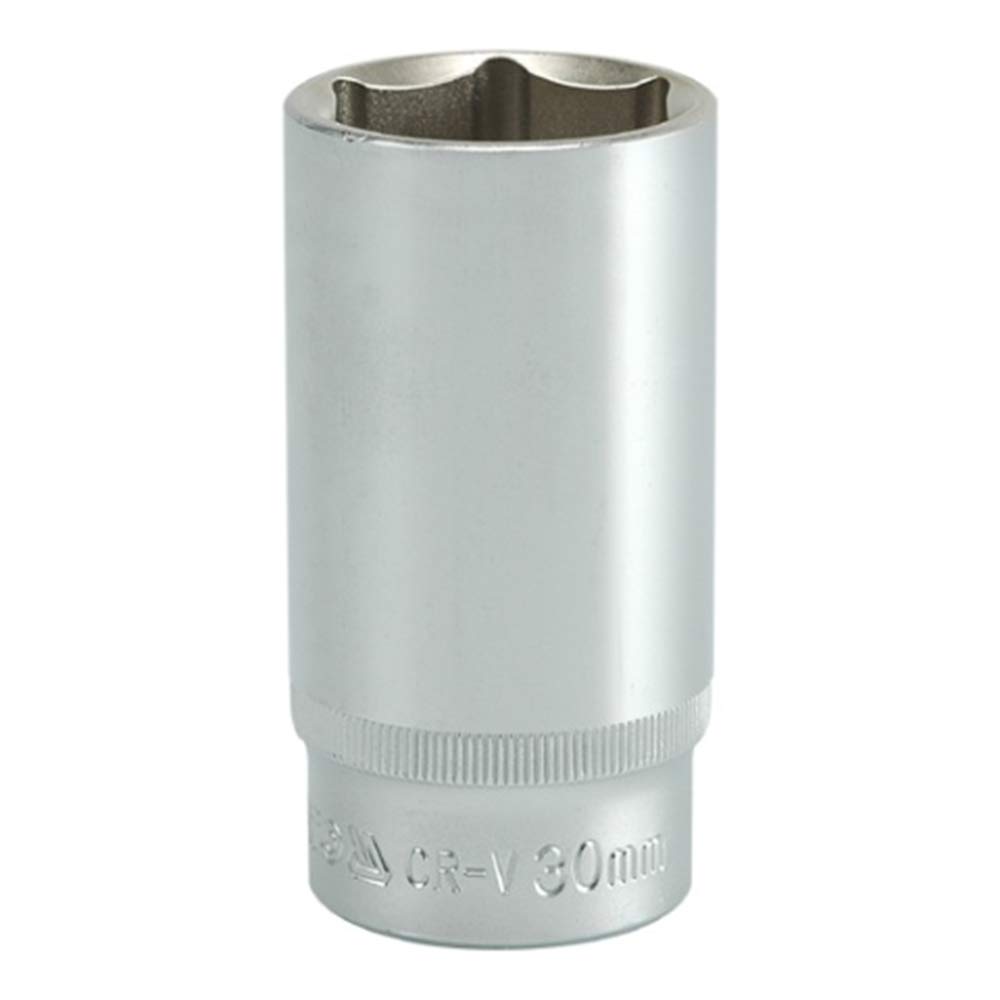 Yato CRV Deep Socket - 16mm, Chrome Finish -9