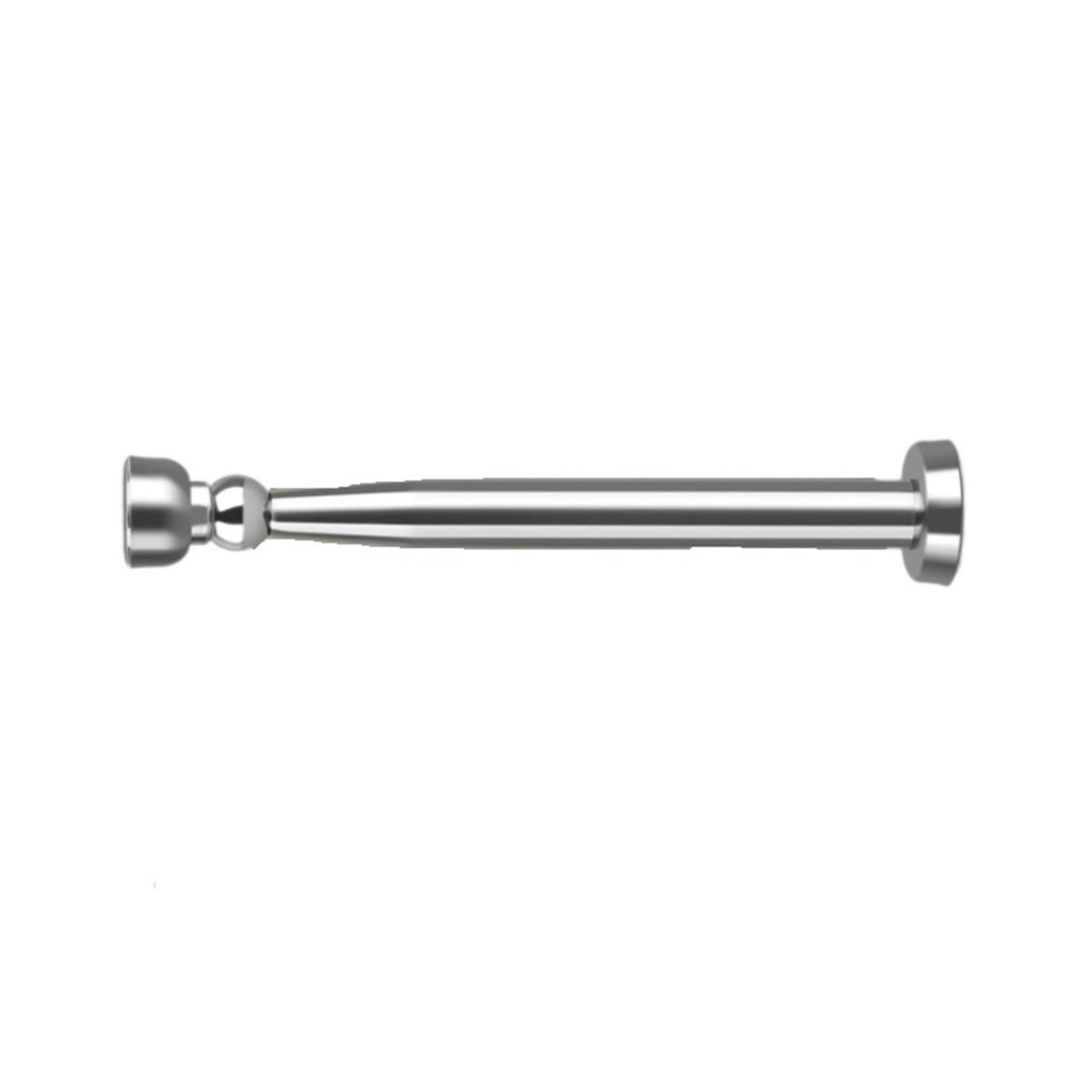 Fermaporta in acciaio inossidabile magnetico Camera da letto(Silvery-22cm)