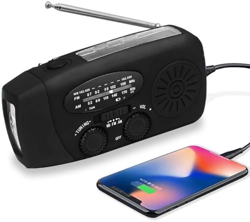 2021 Emergency Solar Weather Radio Hurricane Supplies Hand Crank Self Powered Am Fm Wb Noaa Survival Radios Earthquake Kit With 2000mah Power Bank Battery Indicator Flashlight For Smart Phone Orange - View #9